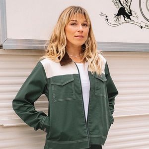 Volcom colorblocked jacket